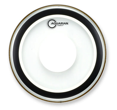 Aquarian Studio-X Clear Power Dot Batter Head - 13" - SXPD13