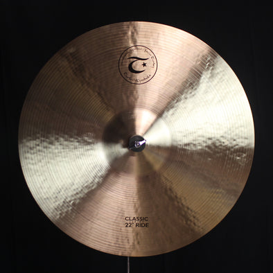 Turkish 22" Classic Ride - 3024g