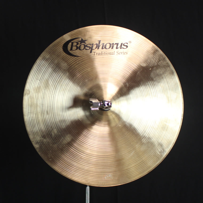 東京銀座Bosphorus Cymbals Traditionalシリーズ　crash 18インチ　ボスフォラス　クラッシュ　シンバル　トラディショナル シンバル