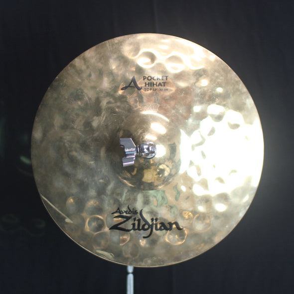 Used Zildjian 13" A Pocket Hi Hats - 752g/1253g