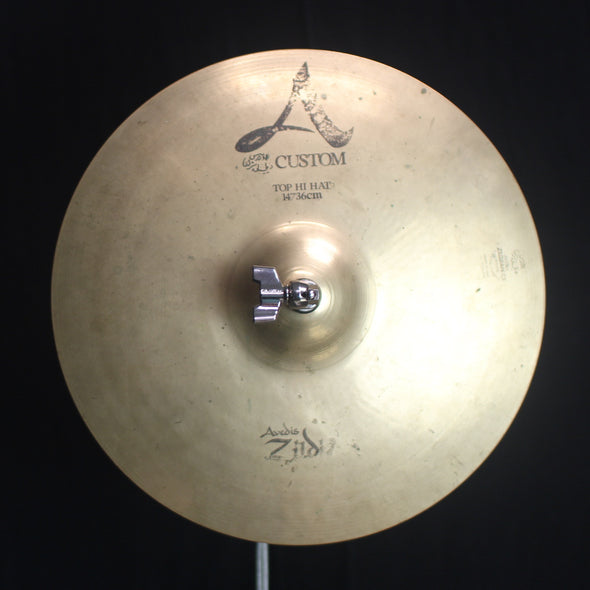 Used Zildjian 14" A Custom Hi Hats - 1098g/1327g