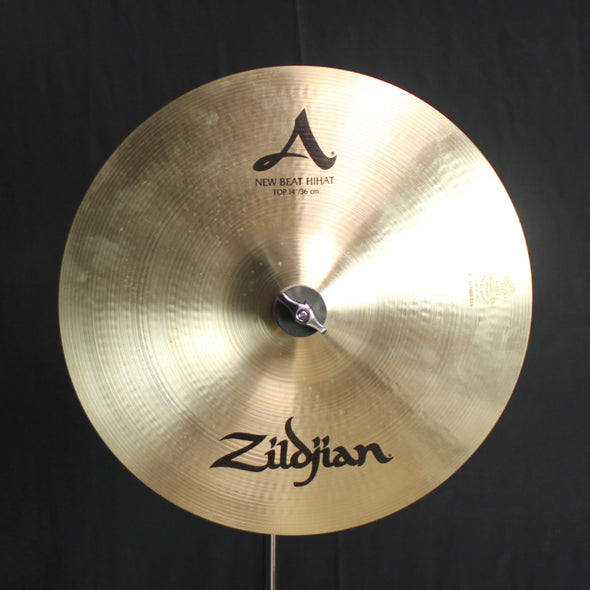 Used Zildjian 14" A New Beat Hi Hat Top - 1004g