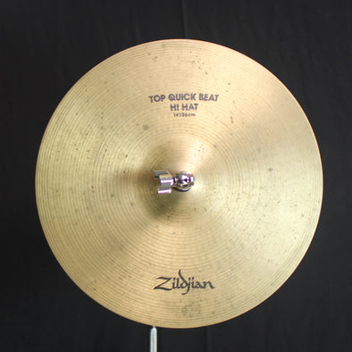 Vintage Zildjian 14" 1980's A Quick Beat Hi Hats - 1168g/1526g