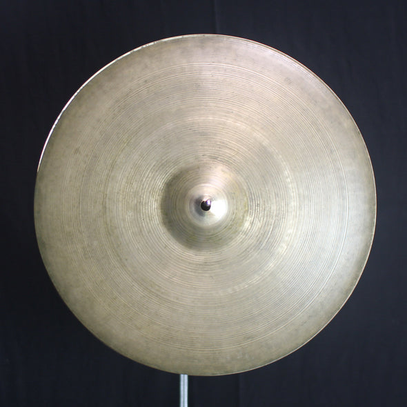 Vintage Zildjian 15" 1940's Trans Stamp Type I A Hi Hats - 716g/892g