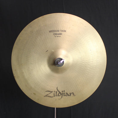 Vintage Zildjian 16" 1980's Pre-Serial A Medium Thin Crash - 1047g