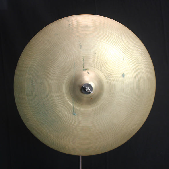 Vintage Zildjian 20" 1950's Small Stamp A Ride - 2082g