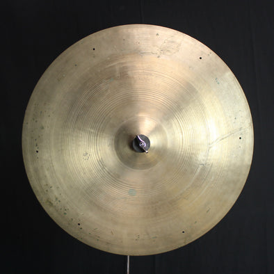 Vintage Zildjian 20" 1960's A Sizzle Ride w/o Rivets - 2047g