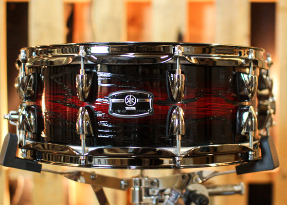 Yamaha 14x5.5 Live Custom Hybrid Oak Uzu Magma Sunburst Snare Drum