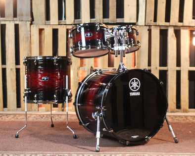 Yamaha Live Custom Hybrid Oak Uzu Magma Sunburst Drum Set - 22,10,12,16