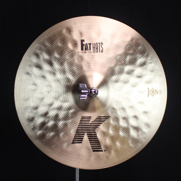 Zildjian 15" K Fat Hats - 1182g/1476g