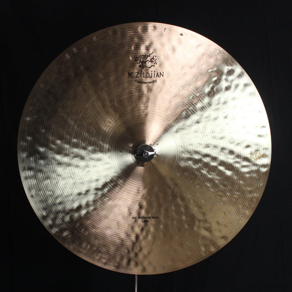 Zildjian 22" K Constantinople Medium Thin Low Ride- 2434g