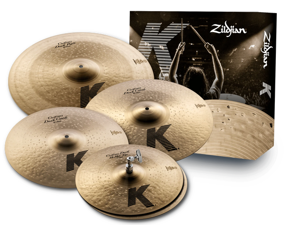 Zildjian K Custom Dark Cymbal Pack - 14/16/18/20 - KCD900