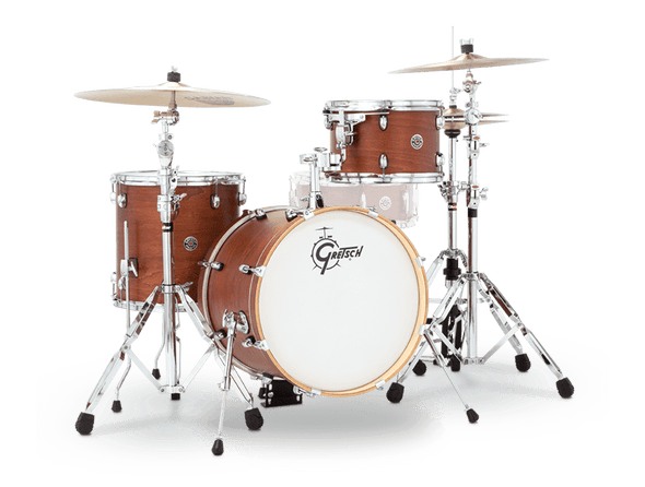 Gretsch Catalina Club Satin Walnut Glaze Shell Pack - 18" Kick