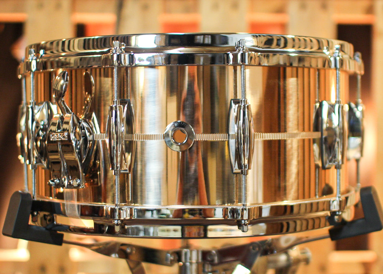 Gretsch 6.5x14 USA Custom Phosphorus Bronze Snare Drum – The Drum Shop