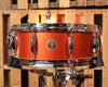 Gretsch USA Custom Satin Orange Metallic Lacquer Drum Set - 14x20,8x12,14x14,5.5x14