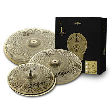 Zildjian L80 Low Volume Cymbal Pack - 14/16/18" - LV468