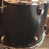 Ludwig Classic Birch Satin Black Drum Set - 22x16, 12x10, 13x11, 16x16, 14x6.5