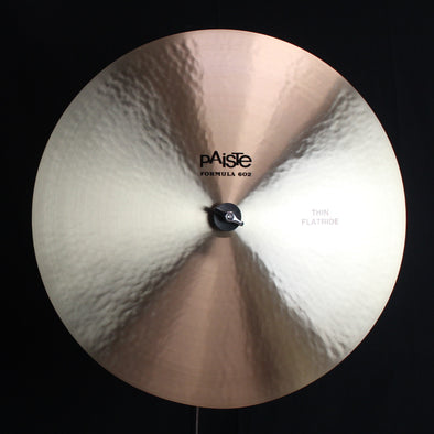 Paiste 20" Formula 602 Classic Thin Flat Ride - 1996g
