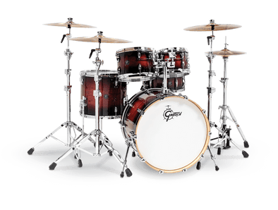 Gretsch Renown Maple Cherry Burst Drum Set - 18x22,7x10,8x12,14x16,5.5x14