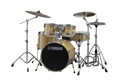 Yamaha Stage Custom Birch Natural Wood Drum Set - 22x17,10x7,12x8,16x15,14x5.5