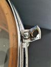 Slingerland 70's era Marching Snare 10"x 15" Blue and Gold Sparkle (video demo)