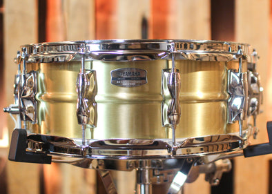 Yamaha 14x5.5 Recording Custom Brass Snare Drum