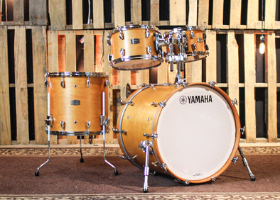 Yamaha Absolute Hybrid Maple Vintage Natural Drum Set - 22x18,7x10,8x12,16x15